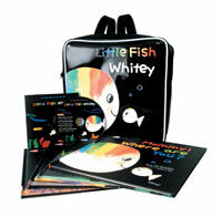 Little Fish Whitey 세트 (책 4권 + CD 1장)